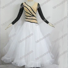 Новое поступление высококачественное соревнование стандартное платье для танцев танцевальное платье B-0035