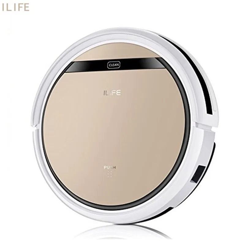

original V5s Pro Intelligent Robot Vacuum Cleaner Adjustment Suction Dry and Wet Mopping Robot Waterproof Gold With Remote
