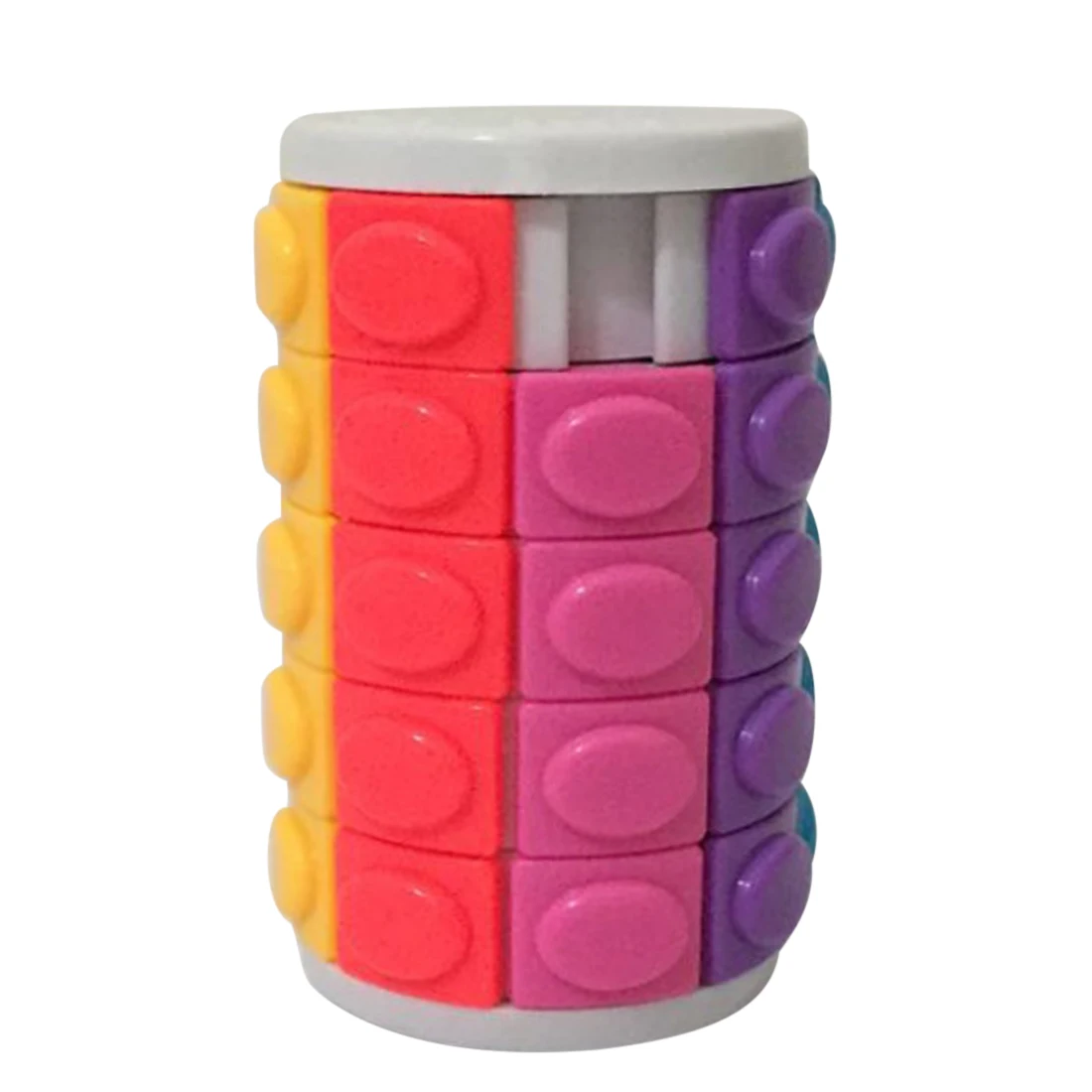 Color Magic Tower Cube Educational 3/5/7 Layer Creative Sliding 3D Puzzle Toy Antistress Toys for Children - Цвет: Type B