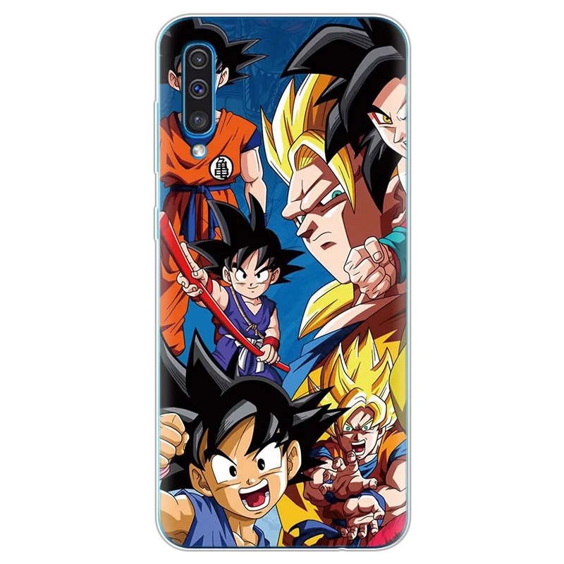 Модный чехол Dragon Ball Z Super DBZ Goku для samsung Galaxy A50, TPU для samsung A51 A71 A10 A30 A40 A60 A70 S10 S11 Plus, чехлы