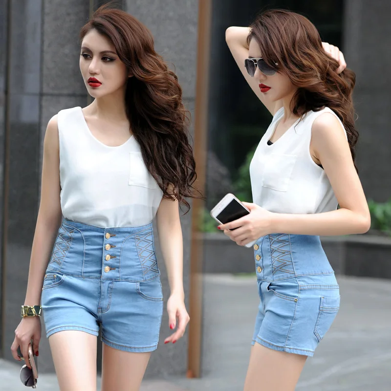 2016 Female Slim Short Femme Women Summer Plus size XXL