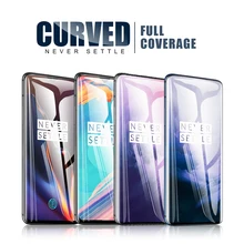 Оригинальное изогнутое стекло для oneplus 7 pro защита экрана закаленное стекло полностью наклеивающаяся Защитная пленка для oneplus 7 pro стекло