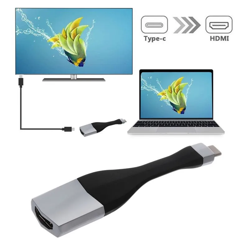 USB C к Hdmi кабель Тип C к HDMI 4K 60 Гц адаптер Мужской к HDMI Женский адаптер для Macbook Pro huawei P20 samsung S8 Hdmi Usb-c