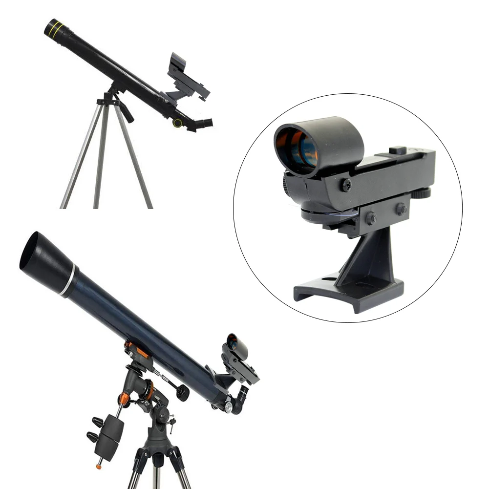 Astronomy Adjustable Height Red Dot Viewing Telescope Use Precise Practical Finderscope Aiming Professional Lightweight Sighting