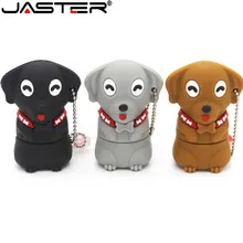 JASTER мультфильм собака USB флеш-накопитель USB 2,0 ручка-накопитель Миньоны карта памяти Флешка 4 ГБ 8 ГБ 16 ГБ 32 ГБ подарок