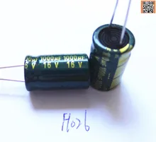 20pcs/lot P92 1000uf16V Low ESR/Impedance high frequency aluminum electrolytic capacitor size 8*16 16V 1000uf