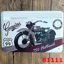 

30X20CM MotorCycles Vintage Home Decor Tin Sign for Wall Decor Metal Sign Vintage Art Poster Retro Plaque\Plate