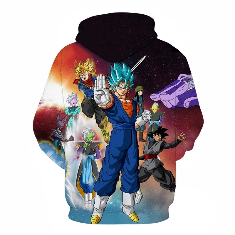 Dragon Ball Z Goku 3D Толстовка с капюшоном, пальто, мужские и женские свитшоты, 3D толстовки, пуловеры, верхняя одежда, куртка с капюшоном, спортивные костюмы, уличная толстовка с капюшоном