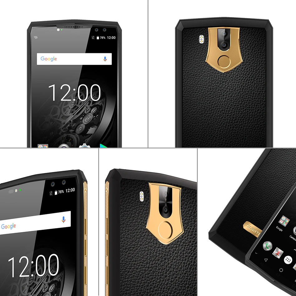 Оригинальный OUKITEL K10 11000 мАч Face ID 6 0 &quot18:9 FHD + 5 V 5A смартфон P23 Восьмиядерный GB 64 4 Cam NFC