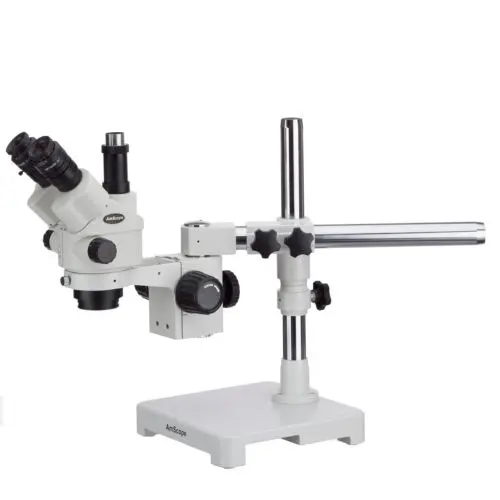 AmScope 7X 45X Simul Focal Stereo Lockable Zoom микроскоп на одна рукоятка SM 3TNP| |