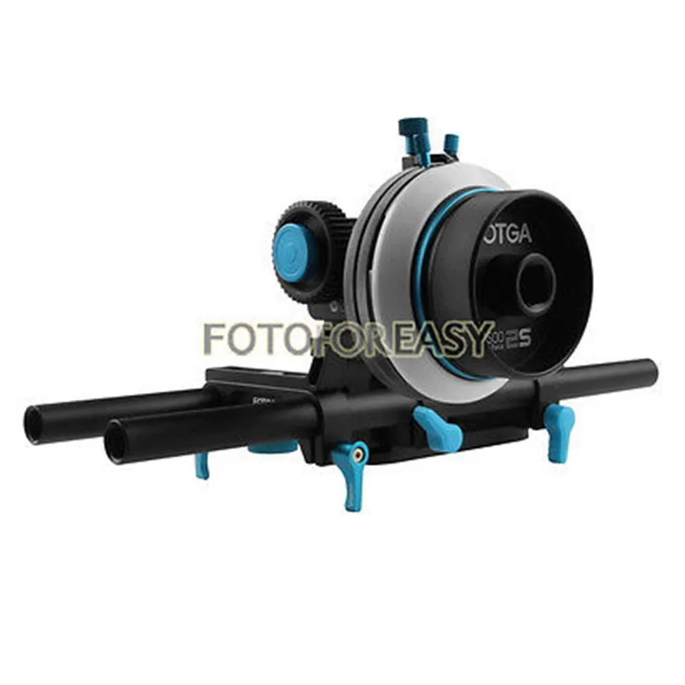 FOTGA DP500IIS DSLR RIG Follow Focus A/B Hard Stops + DP3000 15 мм стержень Базовая пластина Rig|follow focus|dslr rig15mm
