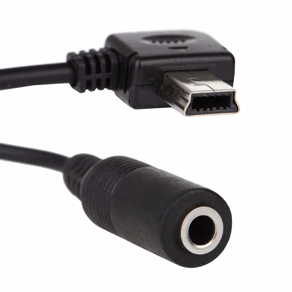 Внешний мини стереомикрофон с микрофоном 17 см 3 5 мм к Mini USB 10 Pin адаптер кабель для