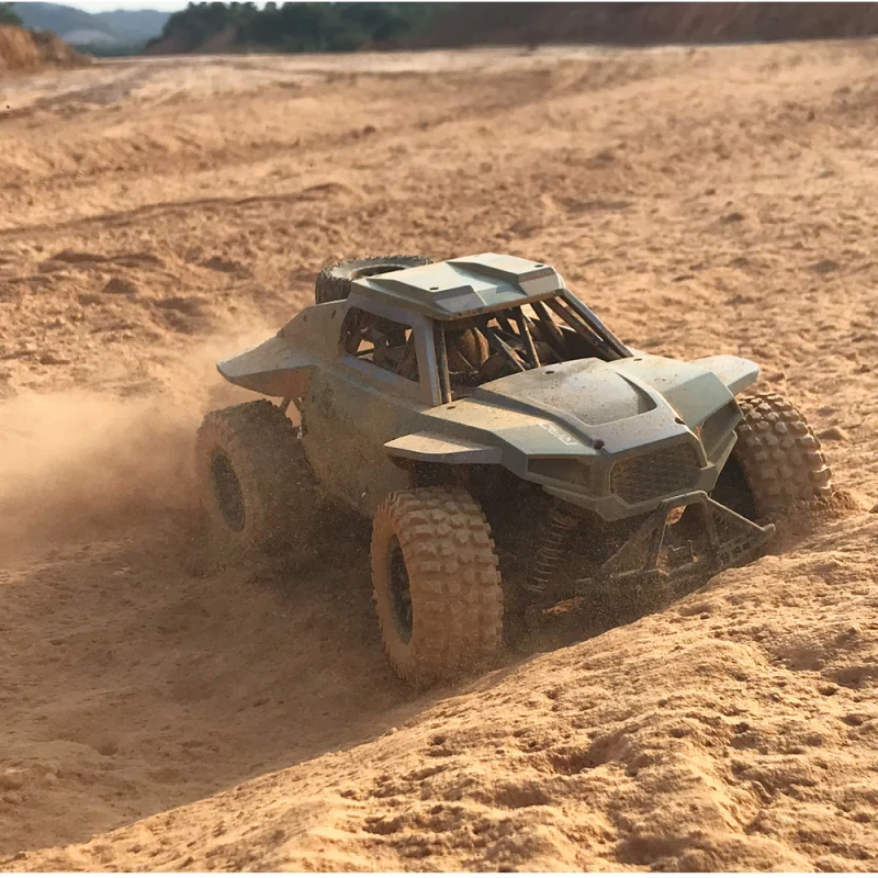 RC Rock гусеничный автомобиль с 2 шт. батареей 2,4 г 2WD Bigfoot автомобиль дистанционного управления модель автомобиля игрушки внедорожный автомобиль машинка багги на ДУ Подарочные игрушки