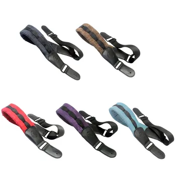 

Guitar Shoulder Strap Adjustable (Genuine) Leather Belt Musical Stringed Instruments Accessories