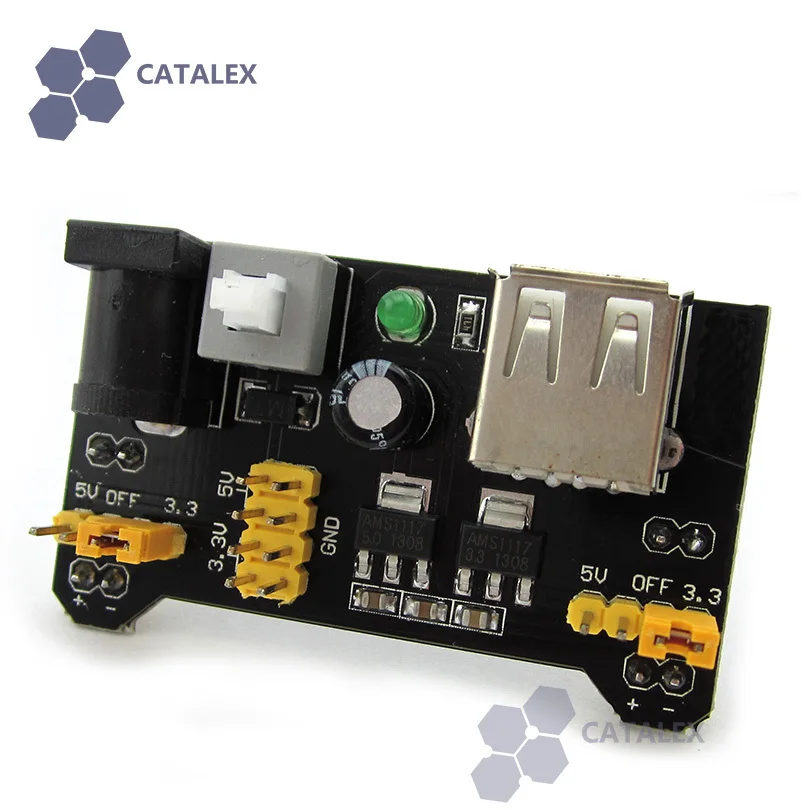 

MB102 Breadboard Power Supply Module for Arduino DIY Project