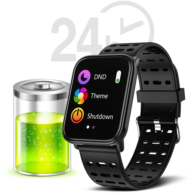 

WISHDOIT Smart Sport Men Watch IP67 Waterproof Fitness Watch Pedometer Tracker Heart Rate Monitor Smart Watch Relogio masculino