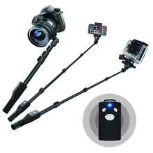New yunteng 1288 selfie stick bluetooth for iphone android smartphone portable bluetooth monopod for xiaomi Camera