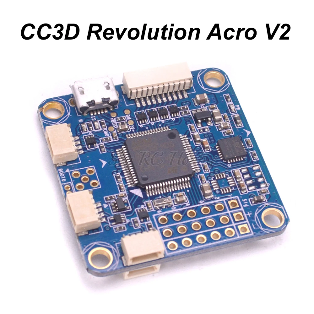 

Openpilot CC3D REVOLUTION ACRO V2 Flight Controller Board for FPV RC Racing Drone Martian II 220mm QAV-X 214mm