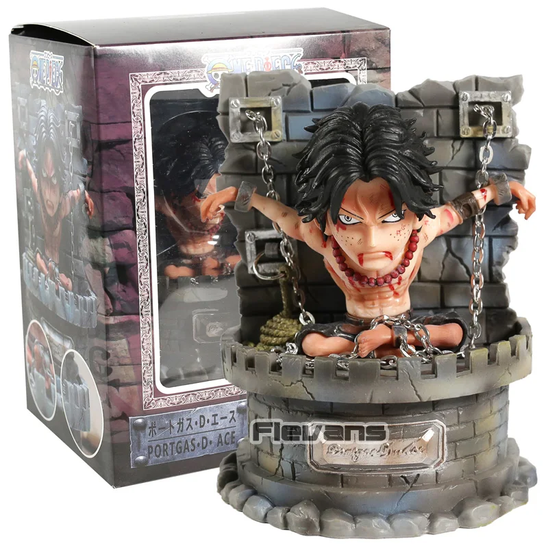 Аниме одна деталь заключенный Portgas D Ace GK Статуя Рисунок Коллекционная модель игрушки