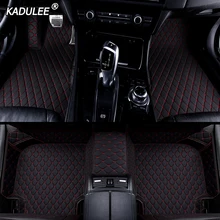 KADULEE пользовательские автомобиль коврик для toyota land cruiser prado toyota camry corolla prius CH-R Sienna RAV4 Корона авто аксессуары