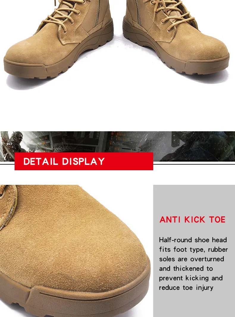 CQB. FURY/зимние тактические ботинки унисекс; армейские ботинки-дезерты из микрофибры; военные ботинки с боковой молнией; size39-46