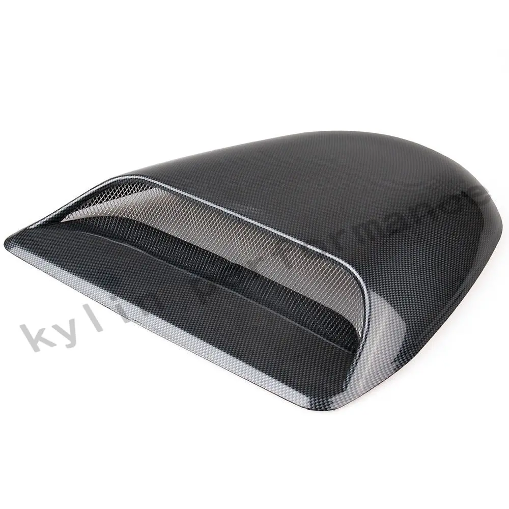 Universal Carbon Car decorative Air Flow Intake hood Scoop Vent