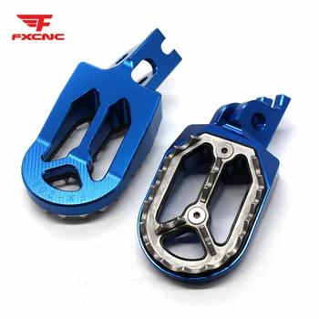

CNC Motocross Foot Pegs Footrest Dirt Bike PitBike Pit Dirt Footpeg For Suzuki RM250 RM 250 2006 2007 2008