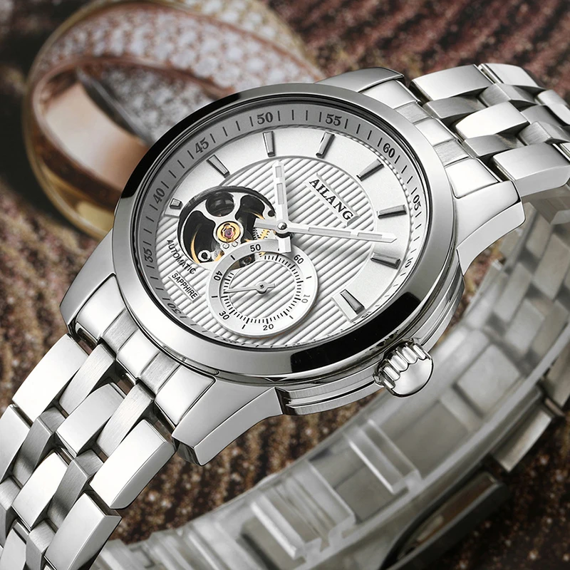 Simple Fashion Businessmen Statement Watches 100 Real Stainless Steel