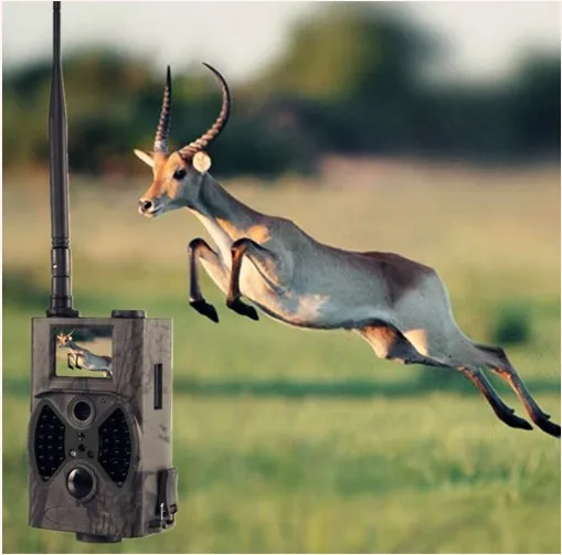 

Hunting trail camera game camera HC-300M PIR motion Long antenna MMS GPRS digital camera
