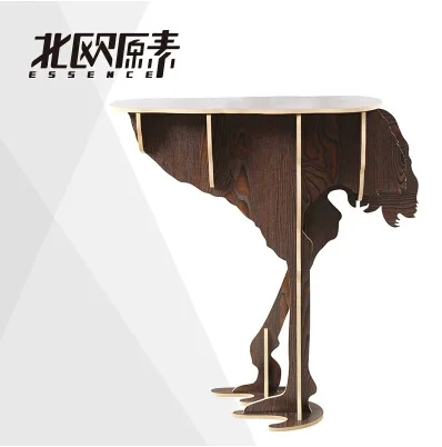 Продукт/мебель/домашнего интерьера страуса sidetable стиль украшения 80*40*60 см