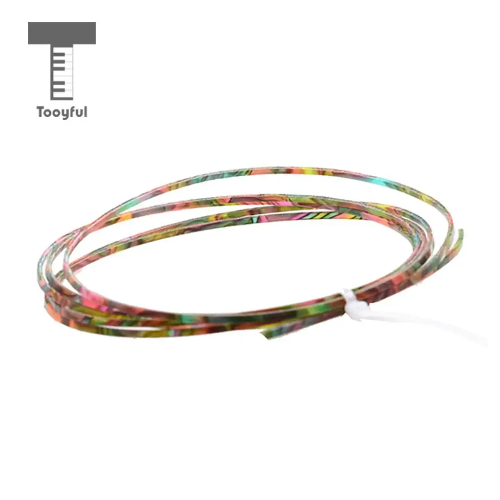 Tooyful Celluloid Guitar Binding Purfling Strip for Guitar Body Project Supplies