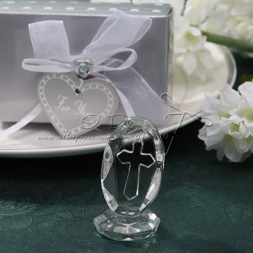 Free Shipping Crystal Cross Wedding Gifts Favor/Party Gifts Favor/Birthday Gifts Favor (Set of 5