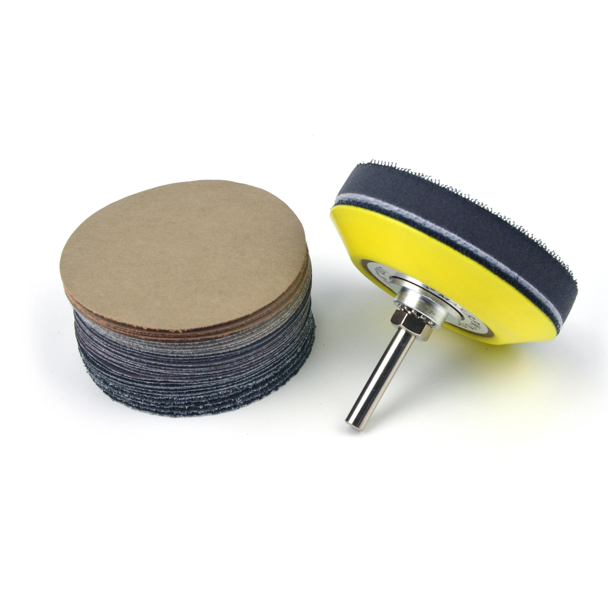 POLIWELL 3 inch Abrasive Tools Set 30 PCS Waterproof Sanding Discs+1PC 6mm Sanding Pad Holder+1PC Sponge Pads Car Polishing Kit POLIWELL 3 inch Abrasive Tools Set 30 PCS Waterproof Sanding Discs+1PC 6mm Sanding Pad Holder+1PC Sponge Pads Car Polishing Kit