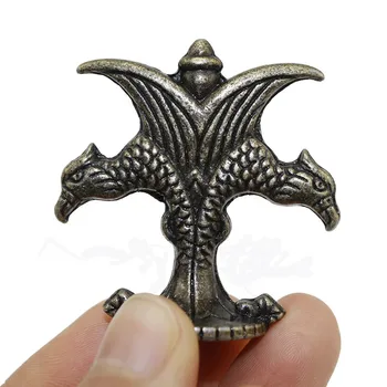 

Vintage Furniture Eagle Handle Single Hole Knobs and Handles Door Handle Cupboard Drawer Kitchen Pull Knob Hardware,40mm,8Pcs