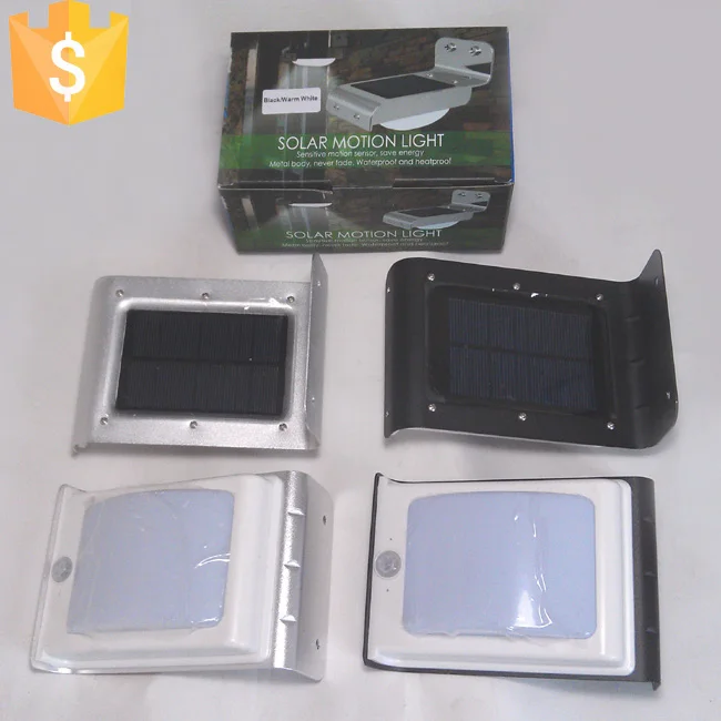 SK-LF001 Motion Sensors LED Solar Wall Lights Black and Silver Color Case optional with Warm White or Normal White 100pcs SK-LF001 Motion Sensors LED Solar Wall Lights Black and Silver Color Case optional with Warm White or Normal White 100pcs