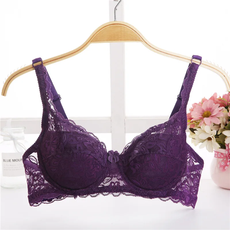 Sexy Lace Lingerie Underwire Cotton Bras