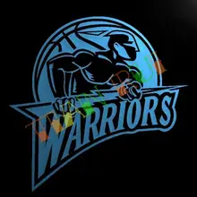 LD009-воины светодиодный неоновый свет знак домашнего декора ремесла