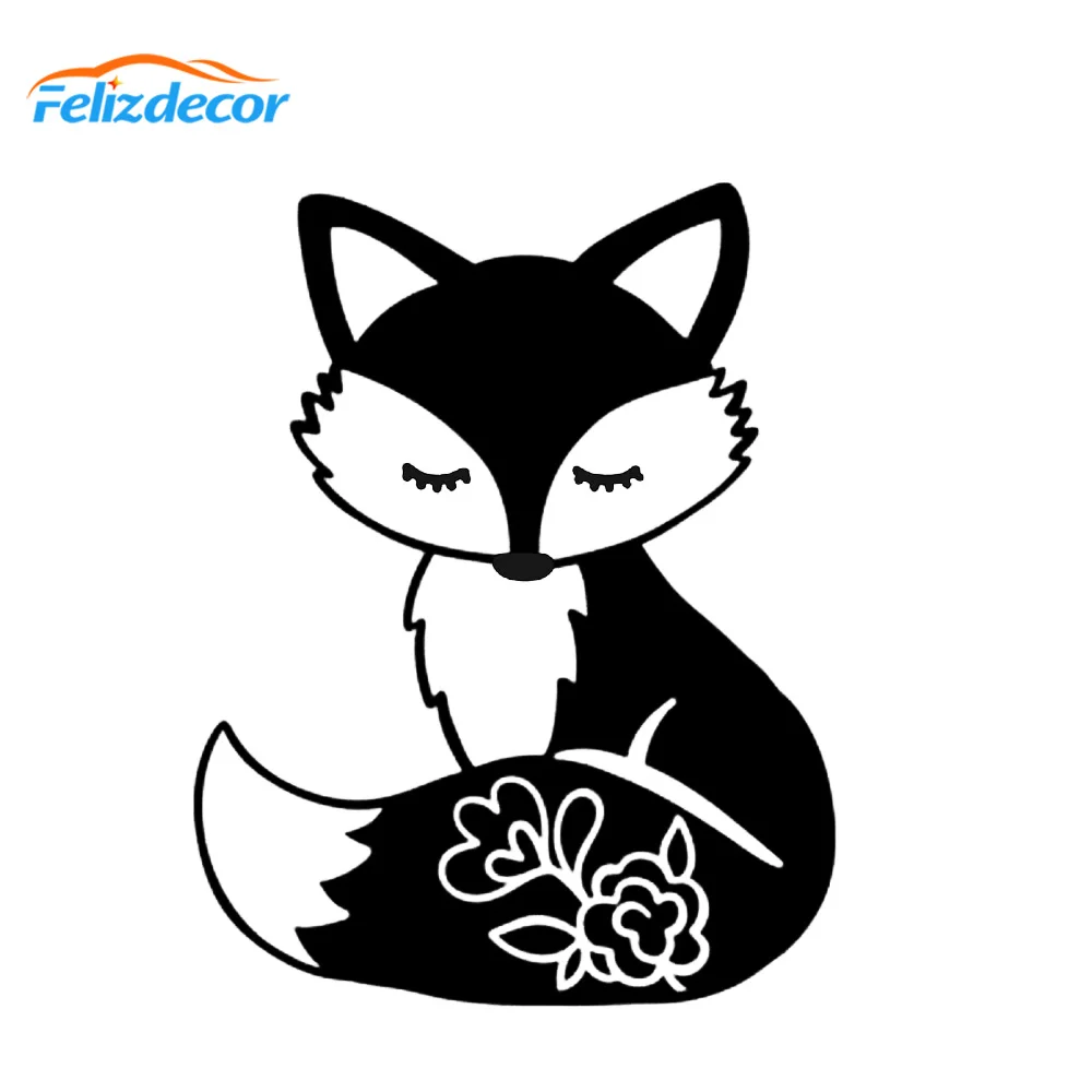 Us 1 01 45 Off 15 19cm Fox Fowers On Tail Cute Car Decor Vinyl Decal For Laptops Cover Cars Window Animals Decoration Removable L847 In Stickers Us 1 01 45 Off 15 19cm Fox Fowers On Tail Cute Car Decor Vinyl Decal For Laptops Cover Cars Window Animals Decoration Removable L847 In Stickers