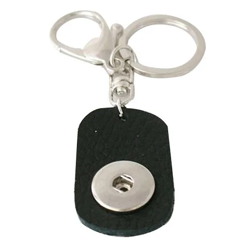Wholesale high quality hot selling black snaps Keychain buttons