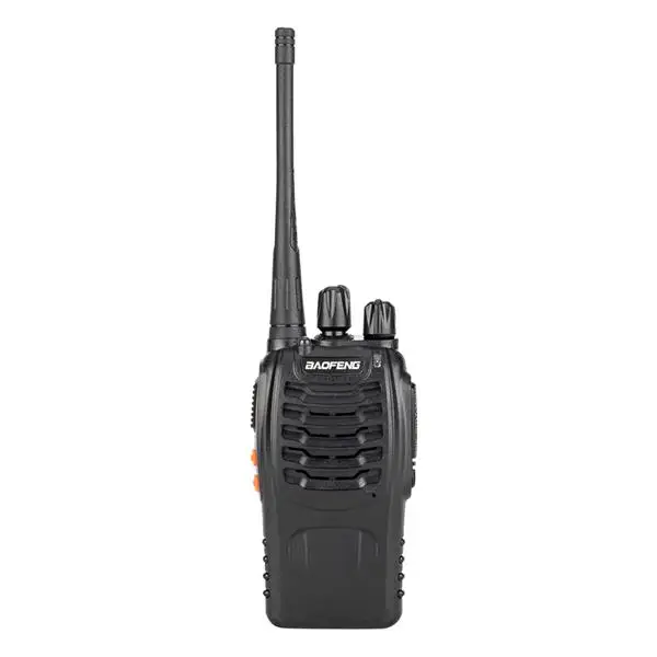 

SOONHUA 2pcs Walkie Talkie BF-888S 5W Walkie Talkie 400-470MHz 16-CH Handheld Walkie Talkies With US Plug Power Adapter