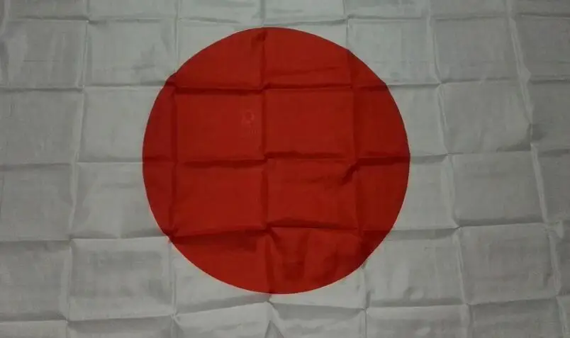 3 x5 ft японский флаг Национальный Баннер, домашнее украшение без флагштока высокое качество японский флаг Страна Крытый Открытый полиэстер