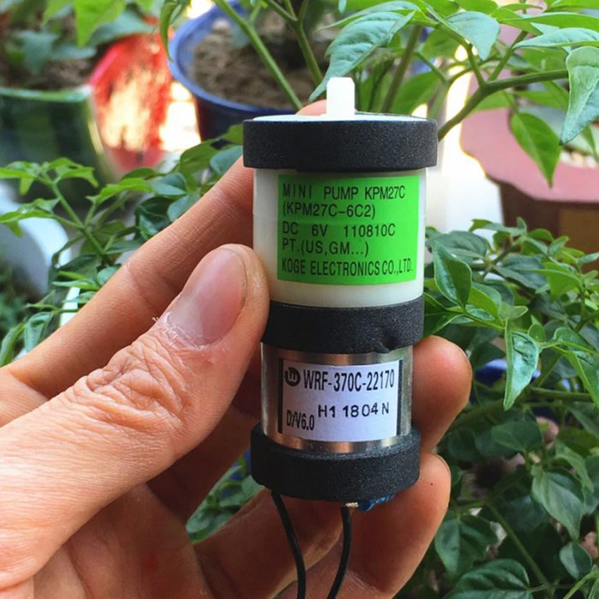 Новый 370 воздушный насос диафрагменный KPM27C DC6V Arm электронный измеритель