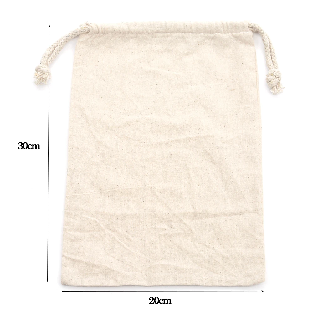 50 шт Большая бязь сумка 7 8 &quotx 11 8&quot Хлопок Муслин Drawstring Подарочные Сумки Для чай