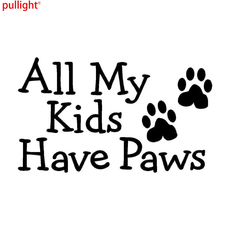 

16.5 * 9.8CM, all my children have paws, dogs, cats, pets, car stickers, interesting window glass bumpers, motorcycle decorative