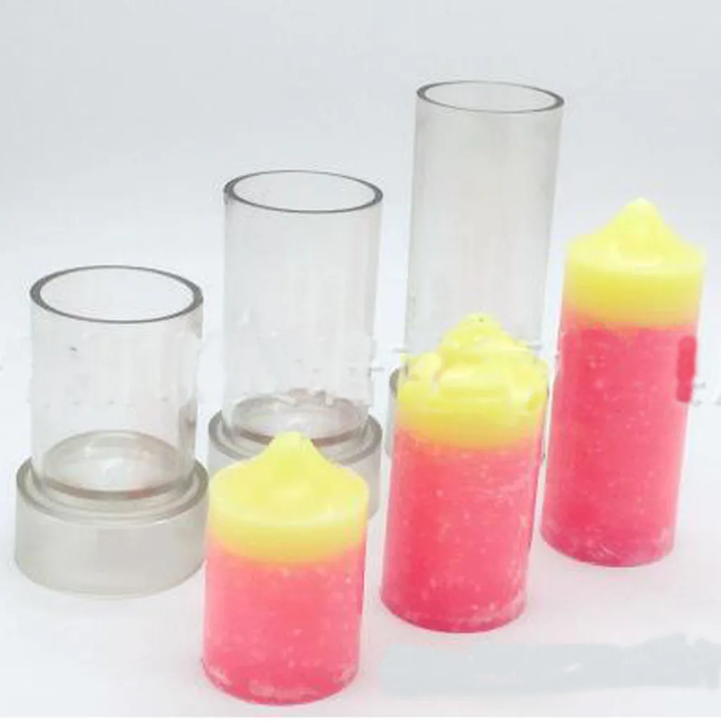 1 piece High  Quality Cylinder-Shaped Candle Molds Candle Making Supplies Kit for DIY Candle Making, Soap Making and Baking