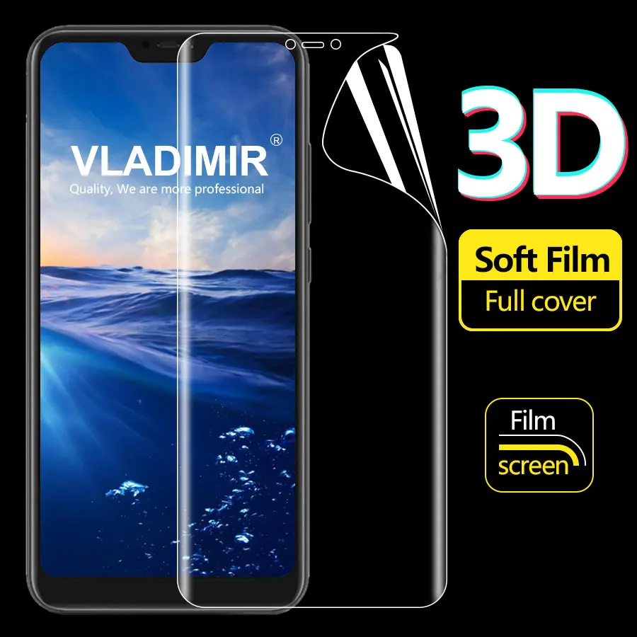 Vladi mi r 2 шт. для Xiao Red 6 PRO S2 мягкая ТПУ пленка на весь экран Xiaomi 6A Защитная Pro A2
