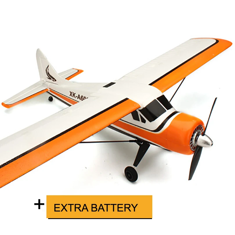 

XK A600 4CH 3D6G System Brushless RC Airplane RTF 2.4GHz RC Fix-wing drone