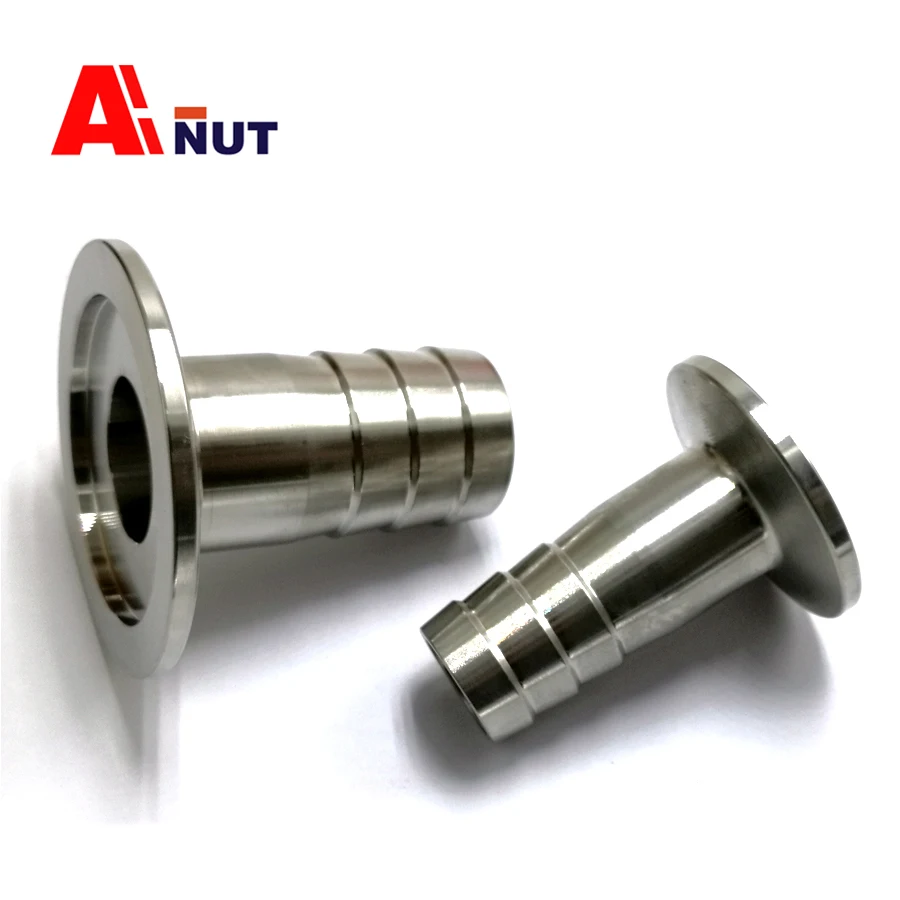 Ochoos KF10 KF16 KF25 KF40 KF50 Flange Hose Barb Adapter 304 stainless