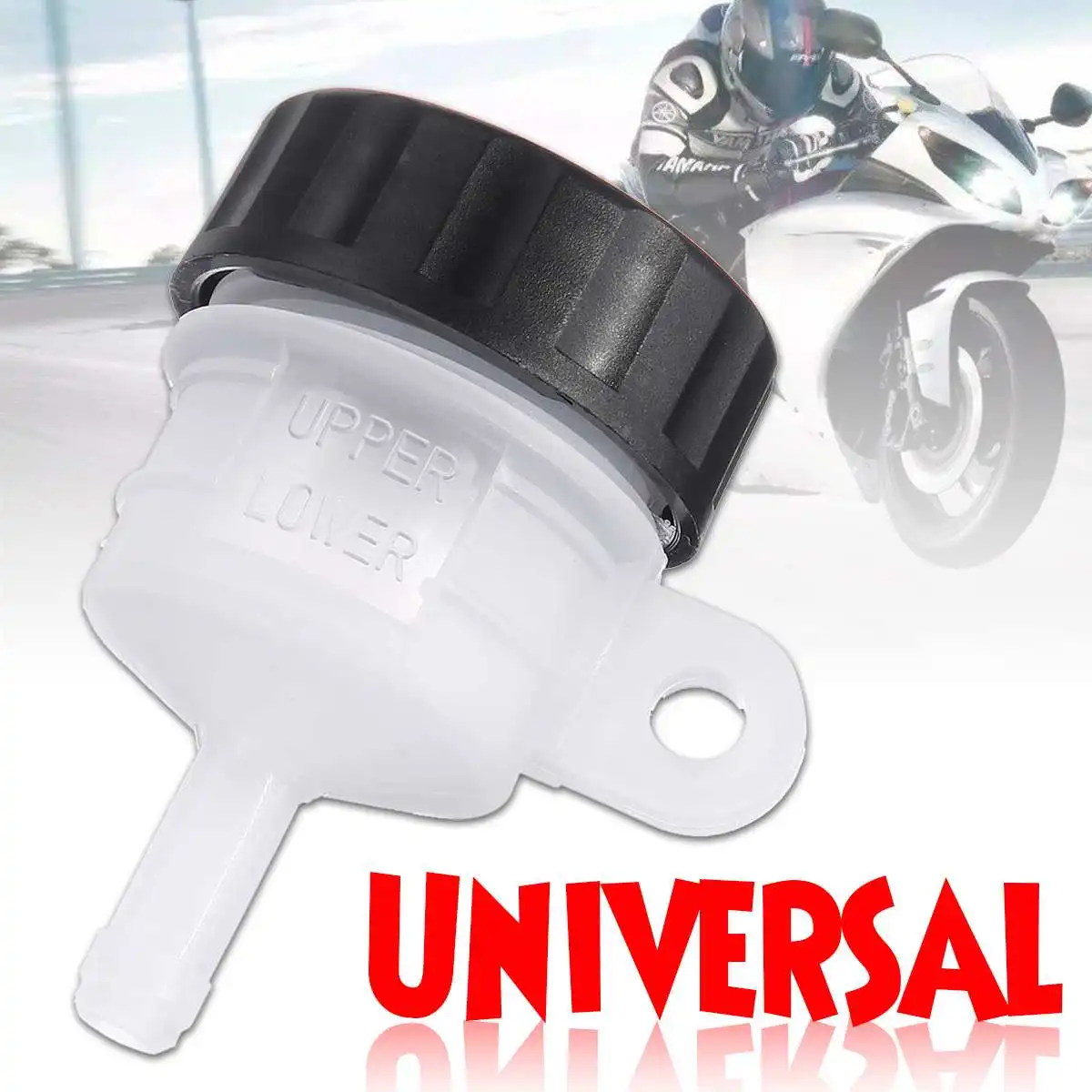 

1PC Motorcycle Foot Rear Brake Master Cylinder Tank Oil Cup Fluid Bottle Reservoir