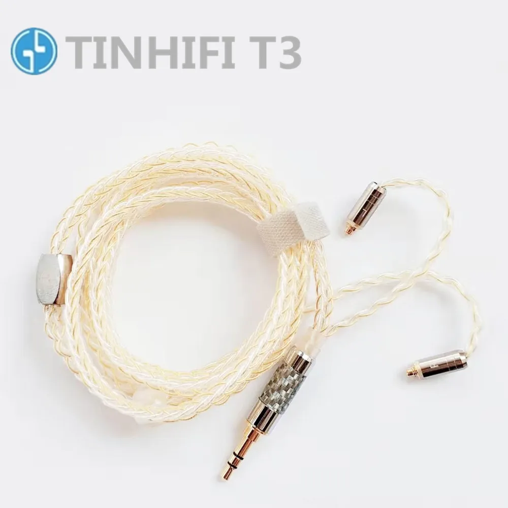 Наушники вкладыши TINHIFI T3 1DD + 1BA Hi Fi наушники металлическая гарнитура со сменным